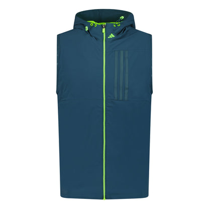 Adidas Wind Ready Golf Gilet Dark Green