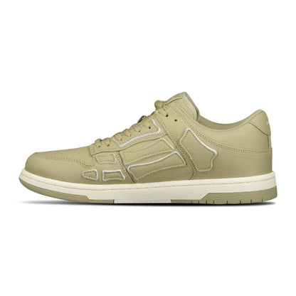 Amiri Skeleton Low Top Canvas Trainers Green