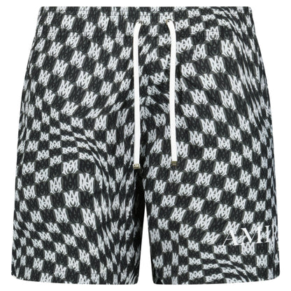 Amiri Wavy MA Swim Trunk Black
