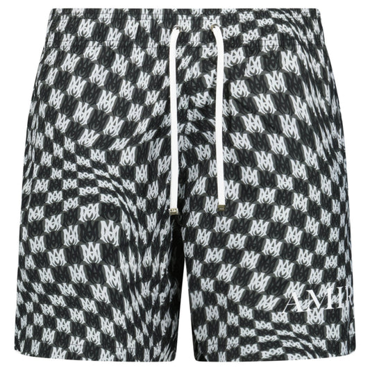 Amiri Wavy MA Swim Trunk Black