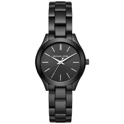 Michael Kors MK3587 Ladies Slim Runway Black Watch