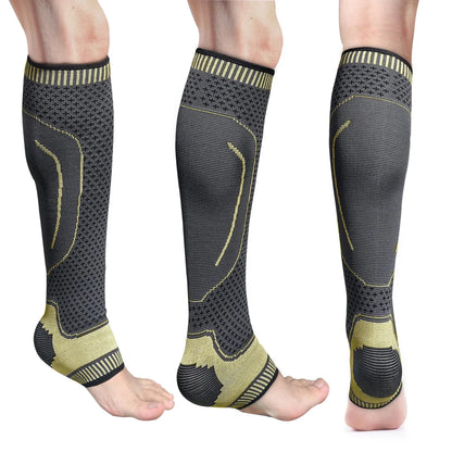 Premium Ankle Compression Sleeves - Breathable Support Socks for Swelling & Injury Recovery