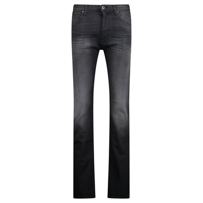 Emporio Armani J45 Regular Fit 5 Pocket Jeans Black