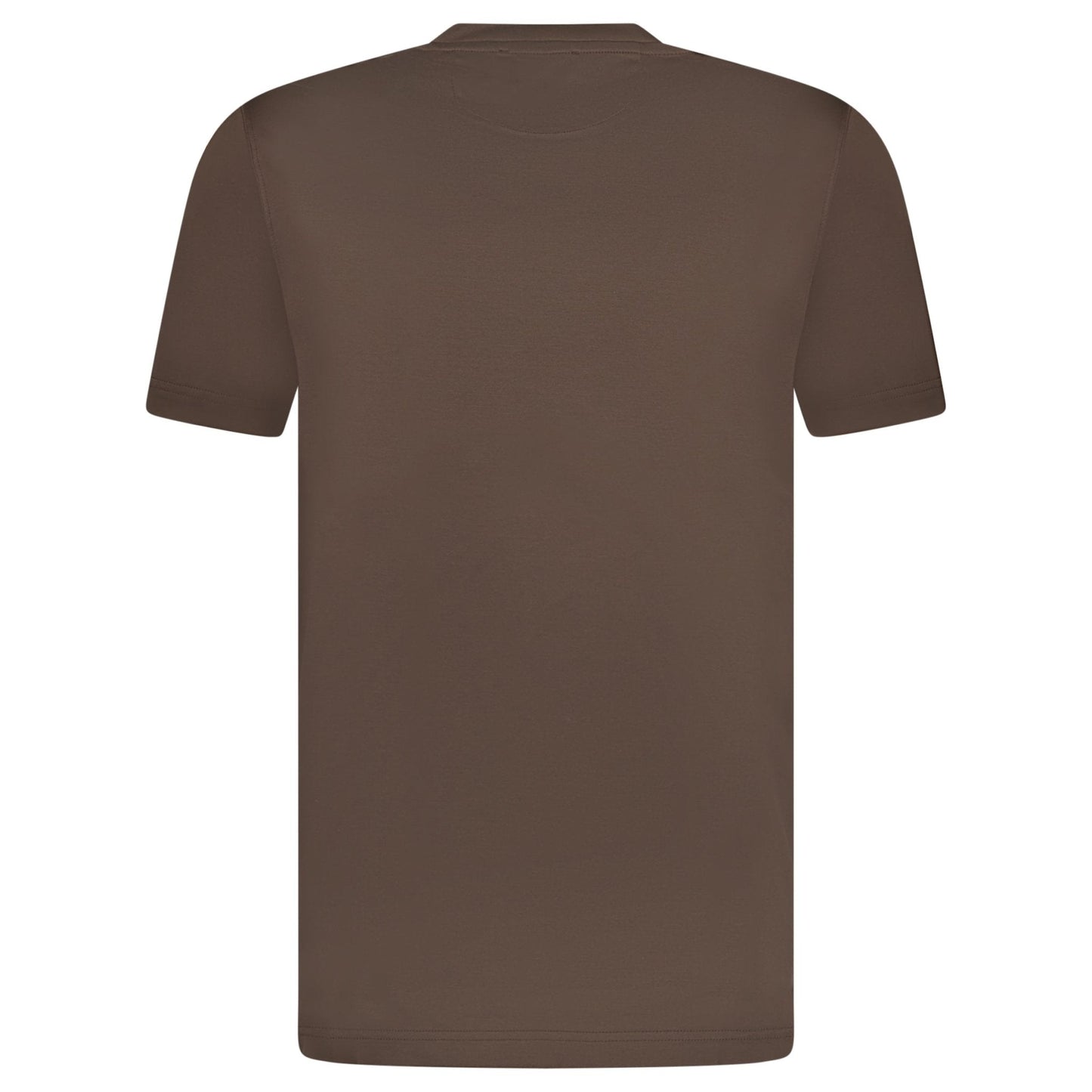 Bespoke Styling Mercerized Cotton T-Shirt Brown