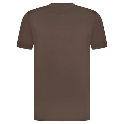 Bespoke Styling Mercerized Cotton T-Shirt Brown