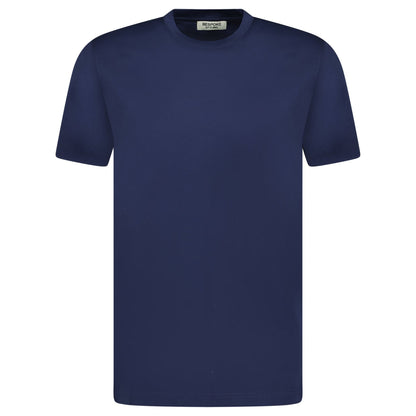 Bespoke Styling Mercerized Cotton T-Shirt Navy
