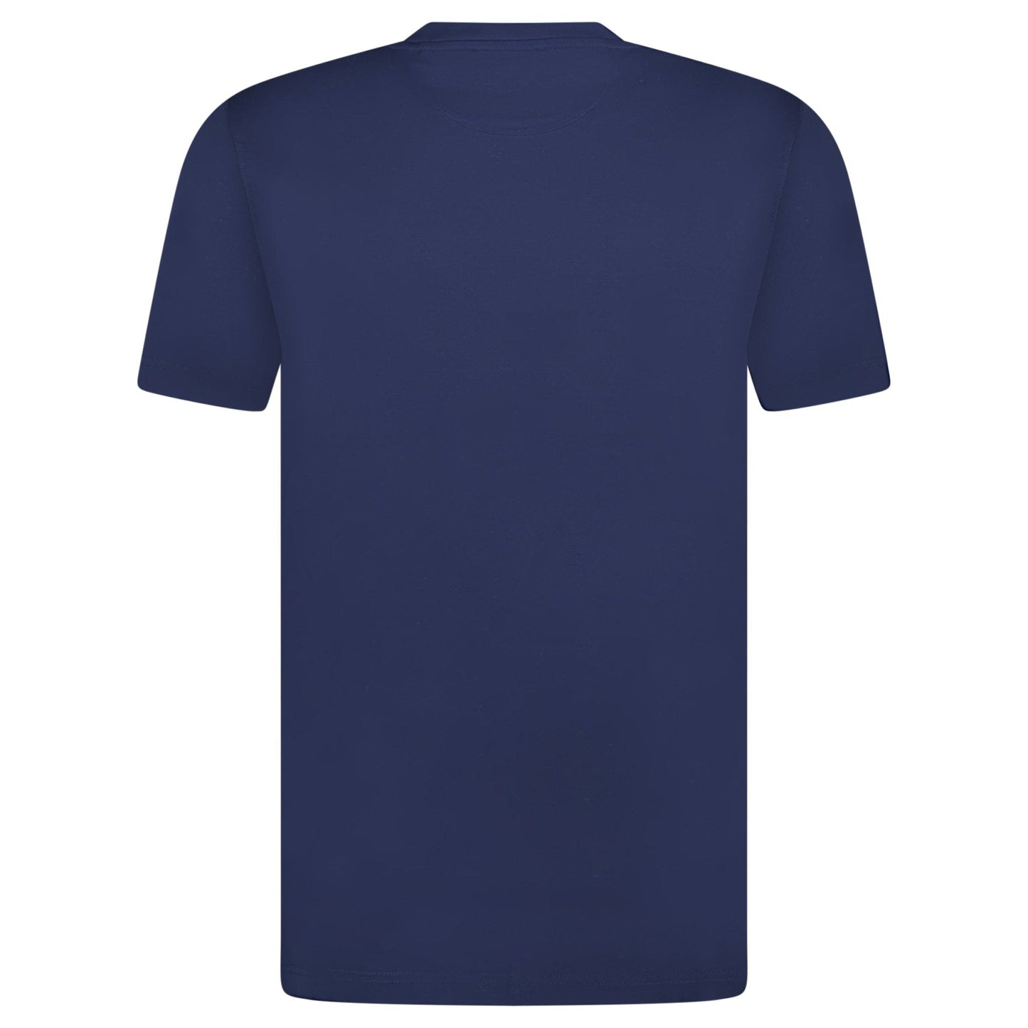 Bespoke Styling Mercerized Cotton T-Shirt Navy