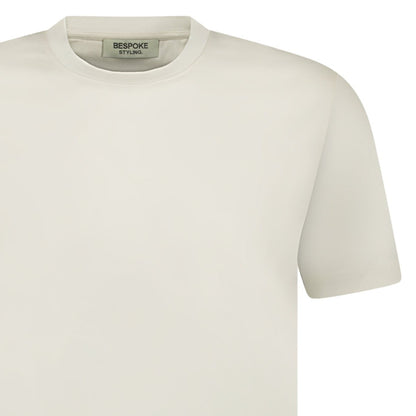 Bespoke Styling Mercerized Cotton T-Shirt Off-White
