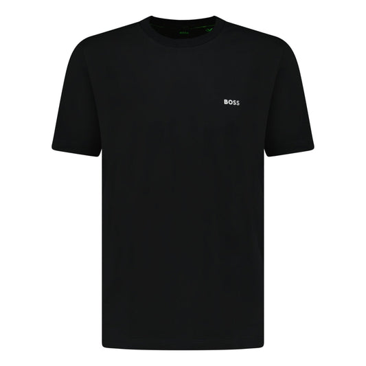 Hugo Boss Active Logo-Print T-Shirt Black