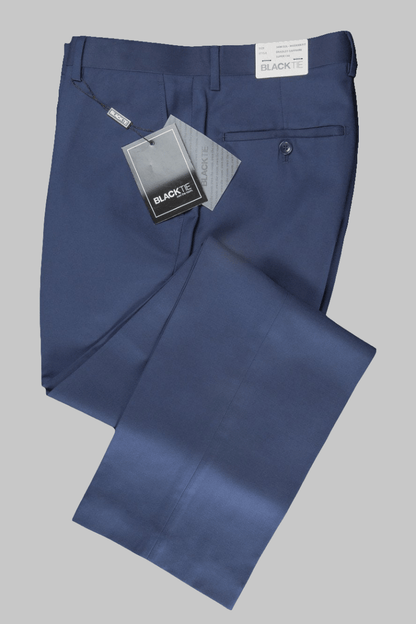 "Bradley" Sapphire Blue Luxury Wool Blend Suit Pants