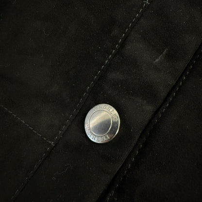 Brunello Cucinelli Quilted Zip-Up Suede & Down Gilet Black