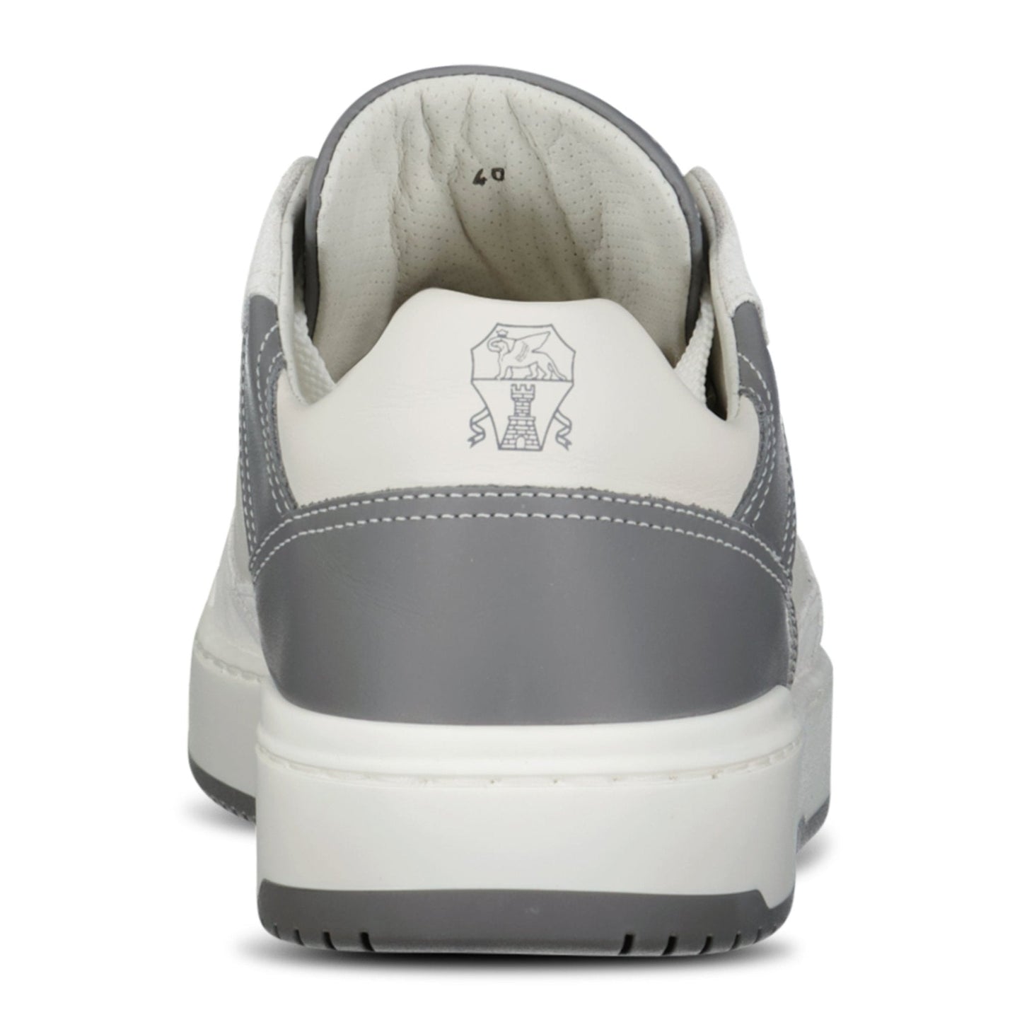 Brunello Cucinelli Suede & Leather Trainers White & Grey