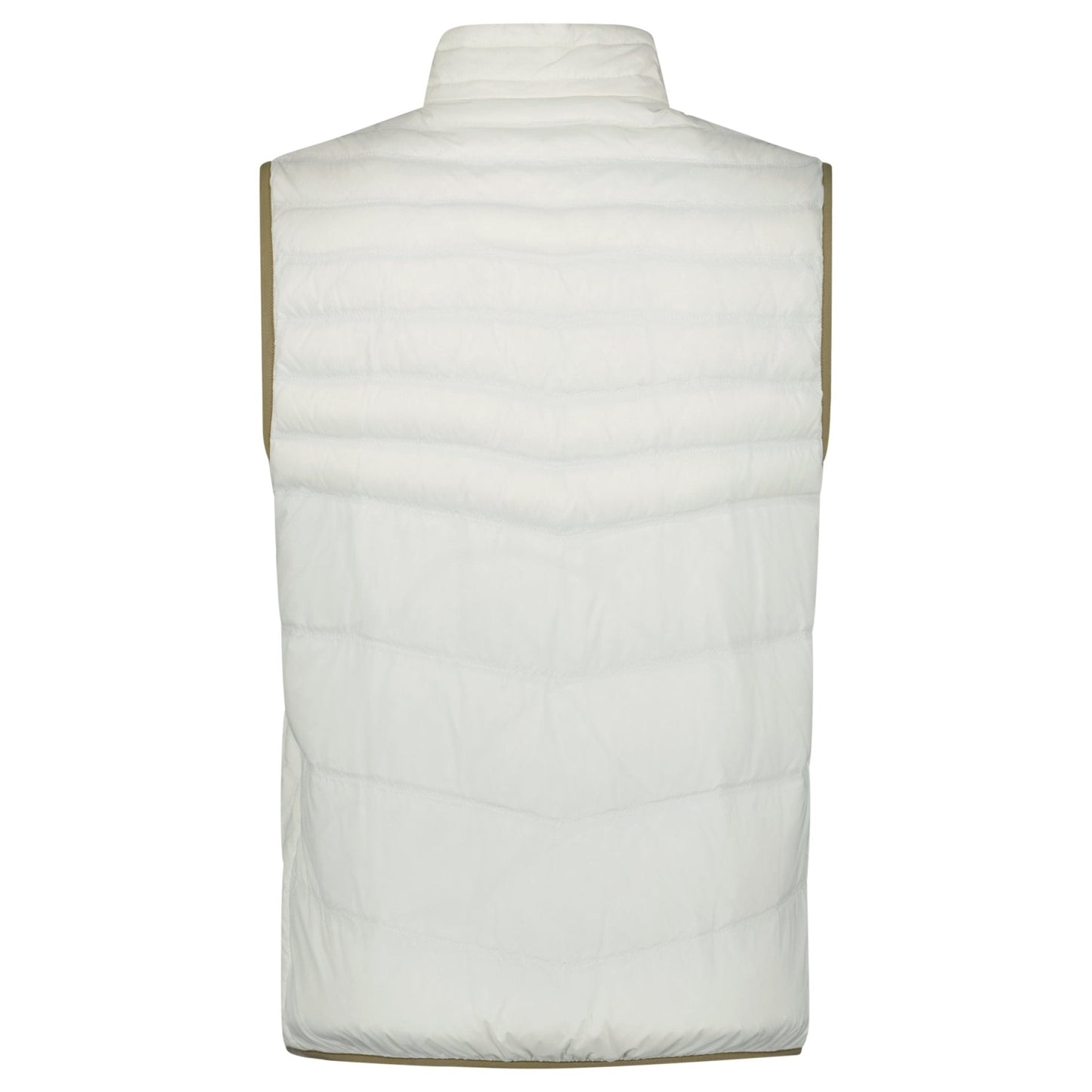 Brunello Cucinelli Zip-Up Down Gilet White