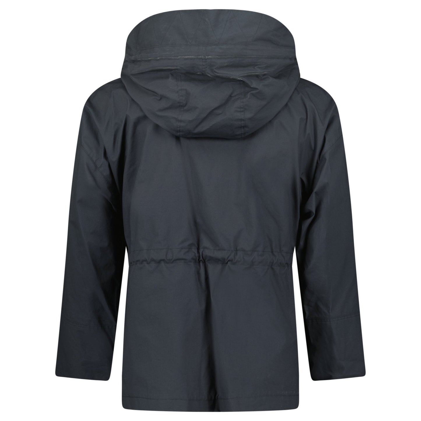 Burberry 'Birley' Check Hooded Rain Jacket Black
