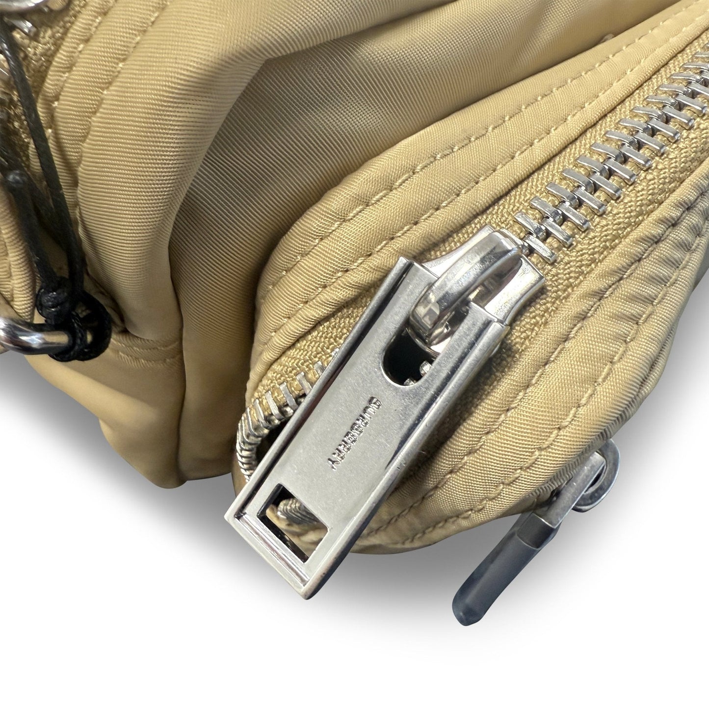 Burberry 'Ellison' Cross Body Messenger Bag Gold Honey