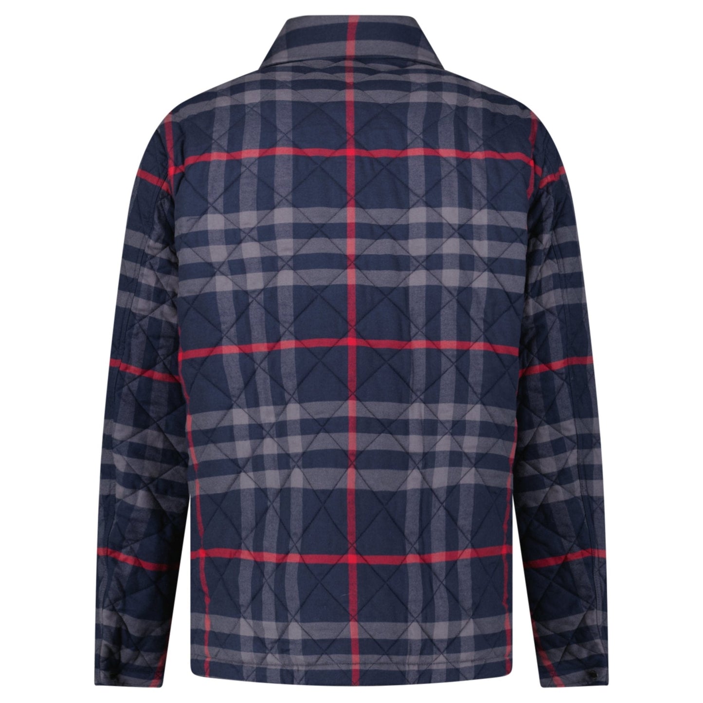 Burberry 'Forres' Diamond Quilted Jacket Navy