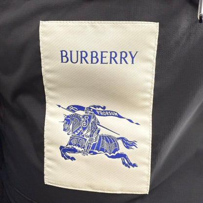 Burberry Technical Nylon Puffer Coat in Navy