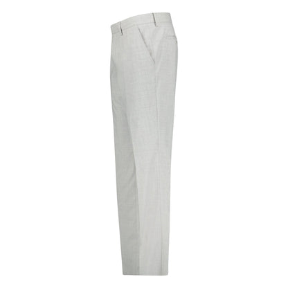 Burberry Classic Fit Taupe Trousers Light Grey