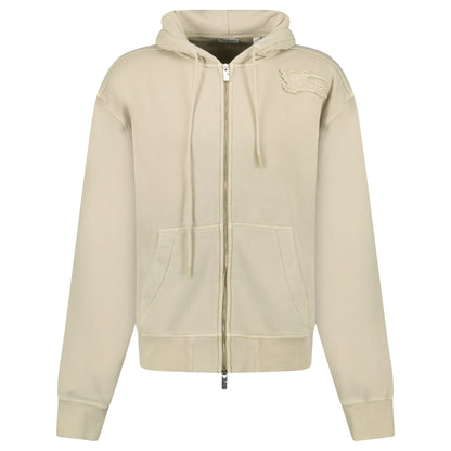Burberry Embroidery Relaxed Fit Horseferry Logo Safari Beige