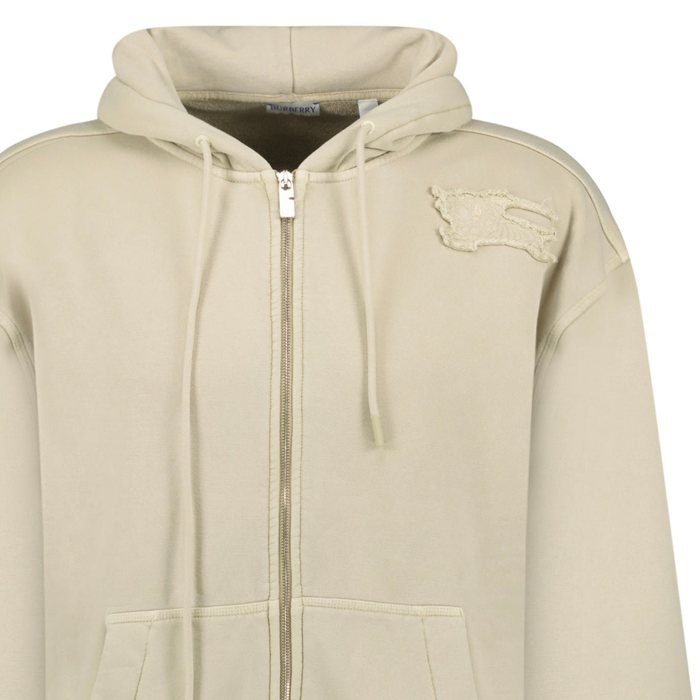 Burberry Embroidery Relaxed Fit Horseferry Logo Safari Beige
