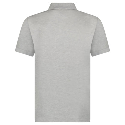 Burberry 'Hartford' Check Placket Polo Grey