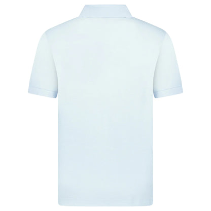 Burberry 'Hartford' Check Placket Polo Light Blue