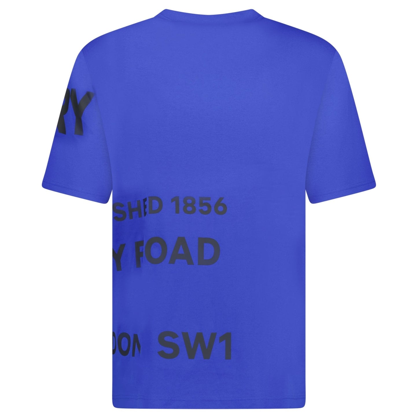 Burberry Horseferry Cotton T-Shirt Blue