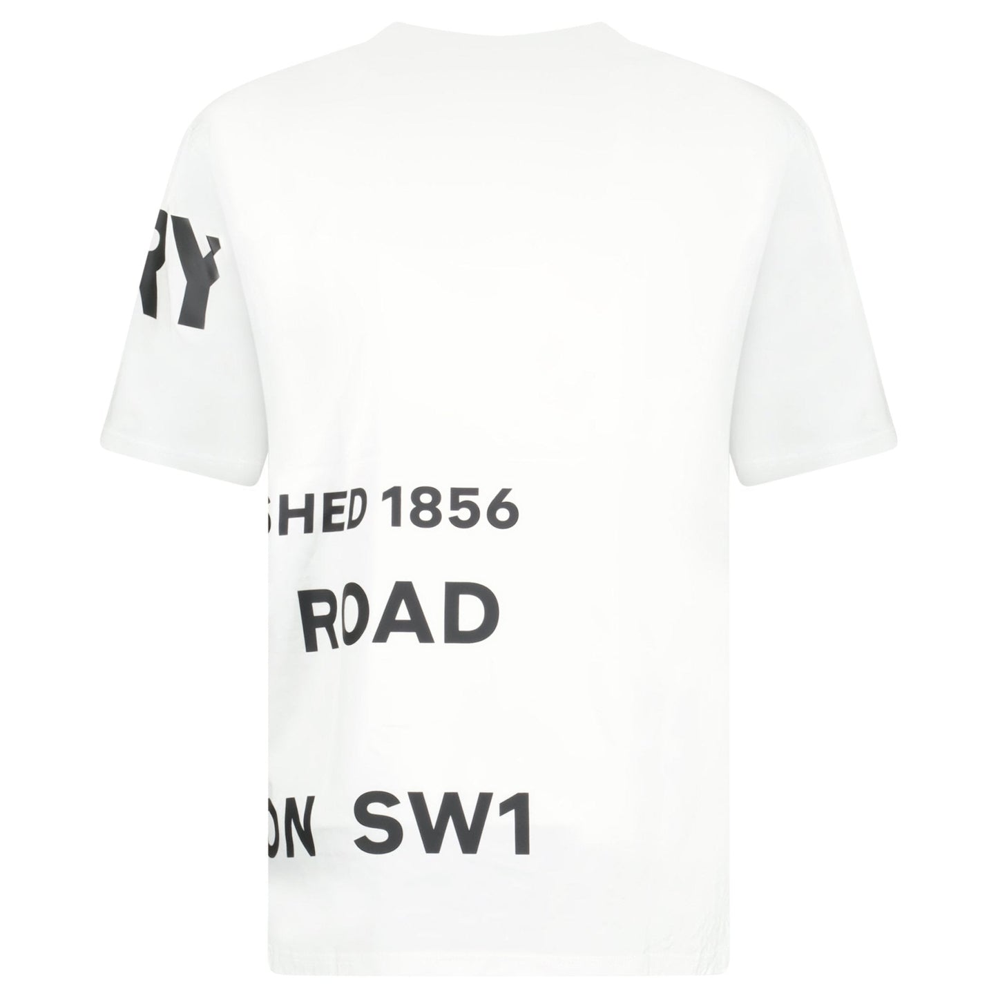 Burberry Horseferry Cotton T-Shirt White