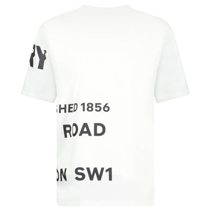 Burberry Horseferry Cotton T-Shirt White