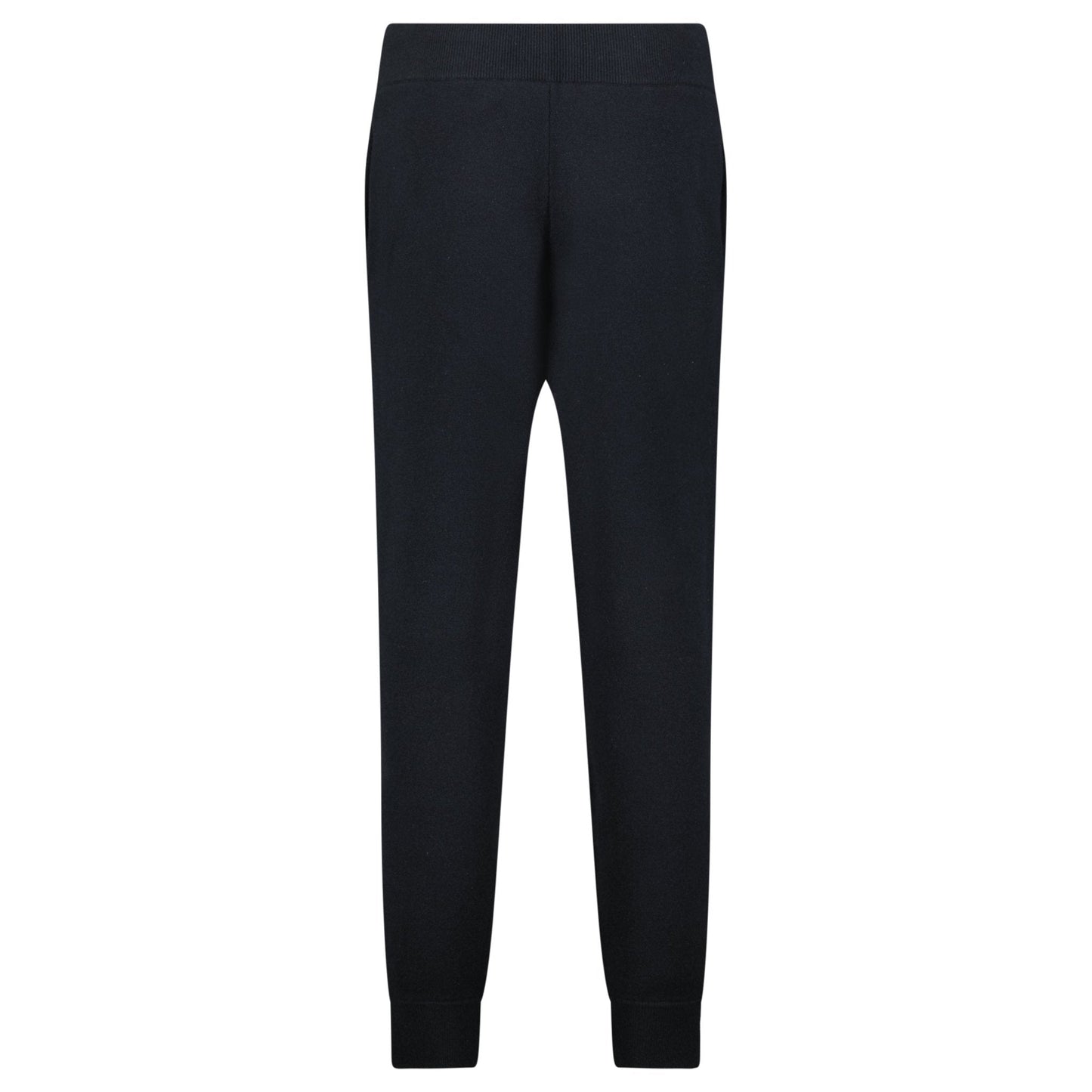 Burberry 'Hunton' Knitted Cuffed Cashmere Sweatpants Black