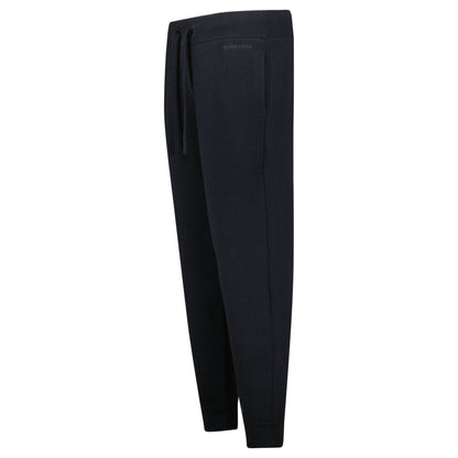 Burberry 'Hunton' Knitted Cuffed Cashmere Sweatpants Black