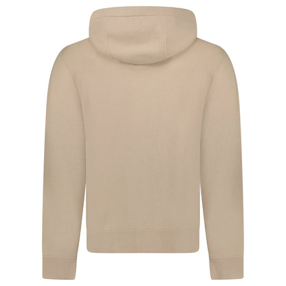 Burberry 'Lindley' Knitted Cashmere Hoodie Soft Fawn Beige