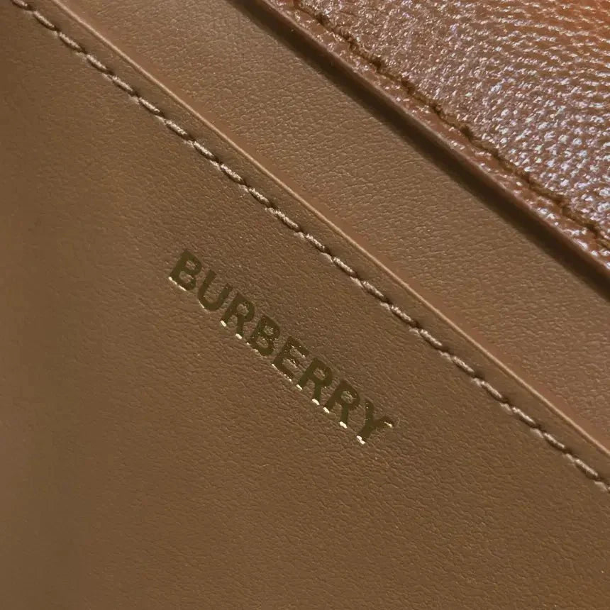 Burberry 'Madison' Leather Shoulder Bag Earth Brown