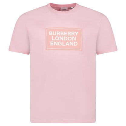 Burberry 'Margot' London England Logo T-Shirt Pink