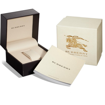Burberry Women’s Watch Stainless Steel Silver Strap With Silver Dial And Crystals BU9220 The City