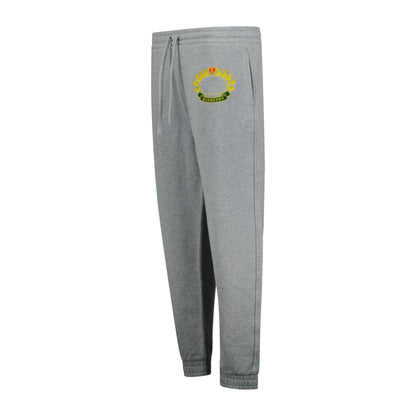 Burberry 'Oxted' Logo Cuffed Sweat Pants Grey