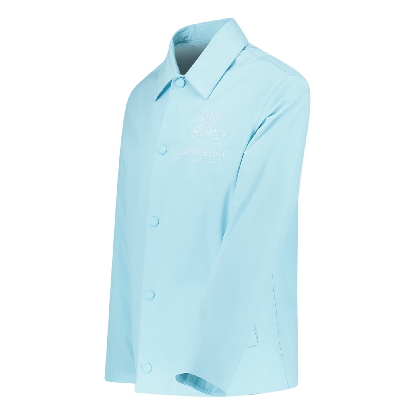 Burberry Sussex Ekd Embroidered Jacket Topaz Blue