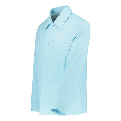 Burberry Sussex Ekd Embroidered Jacket Topaz Blue