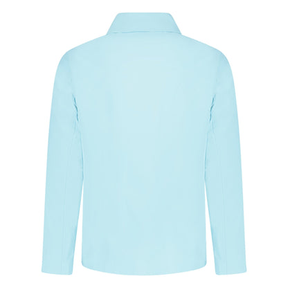 Burberry Sussex Ekd Embroidered Jacket Topaz Blue