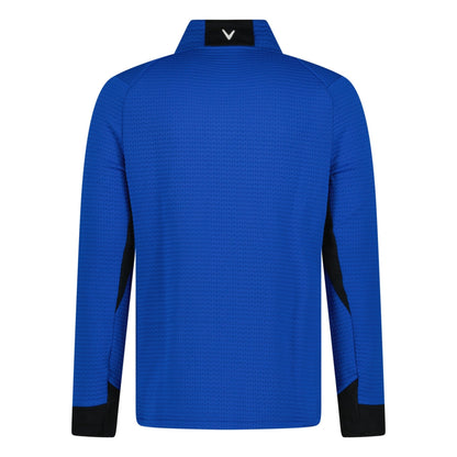 Callaway Midweight 1/4 Zip Golf Fleece Blue Lapis