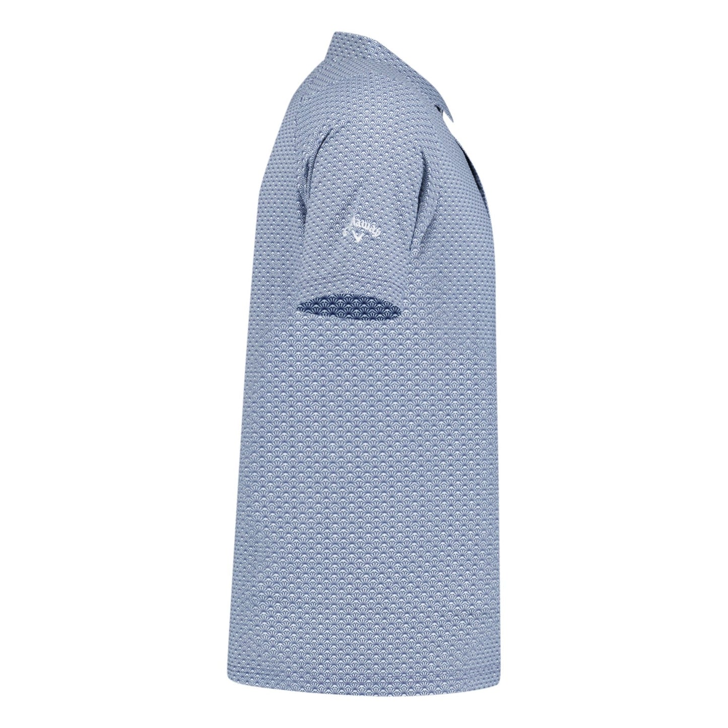 Callaway Trademark Print Golf Polo - Navy Peacoat