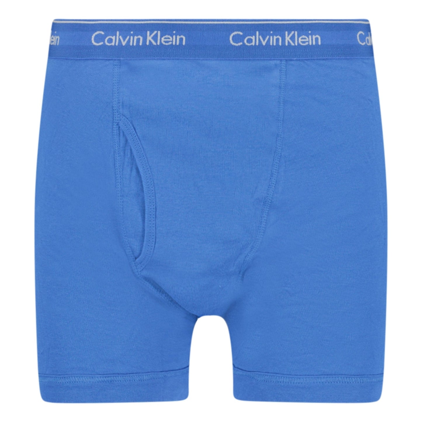Calvin Klein Stencil Logo Cotton Stretch Boxers Blue, Baby Blue & Navy (3 Pack)