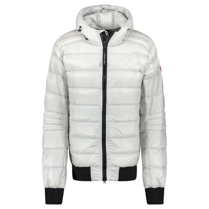 Canada Goose 'Crofton' Hooded Bomber Jacket Grey