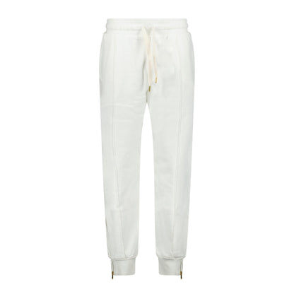 Casablanca Loopback Diamond Logo Sweatpants White