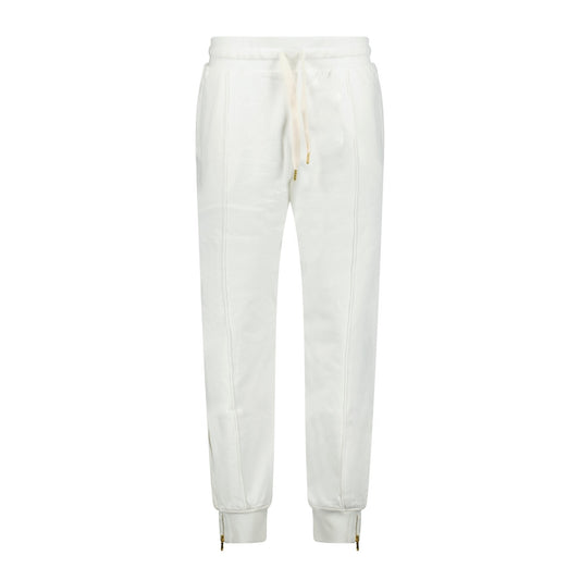 Casablanca Loopback Diamond Logo Sweatpants White