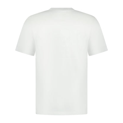 Casablanca 'Terrain' D'Orange T-Shirt White