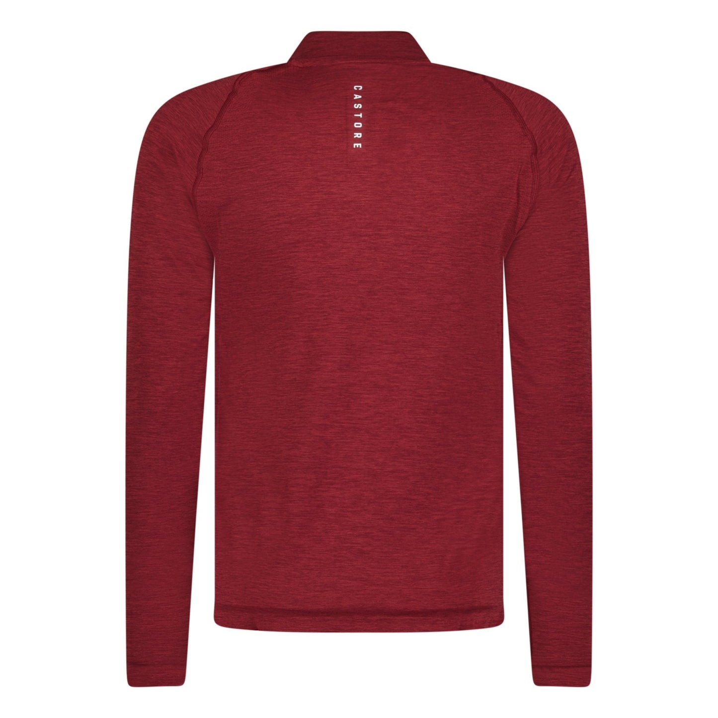 Castore Seamless Long Sleeve Golf Mock Neck  Cabernet Red