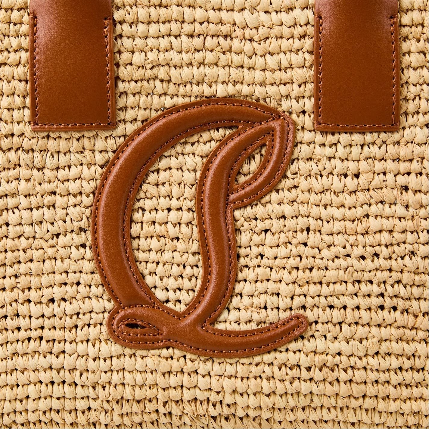 Christian Louboutin By My Side Mini Tote Bag in Natural/Cuoio