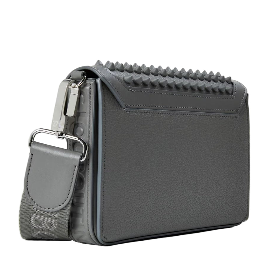 Christian Louboutin Explorafunk Wallet on Chain in Smoke Grey