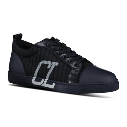 Christian Louboutin Louis Junior Varsimax Flat Marine Navy